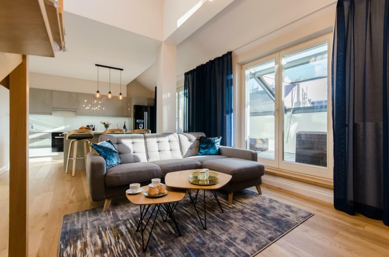 Kazimierz Penthouse With Private Terrace Apartment Krasków Exterior foto