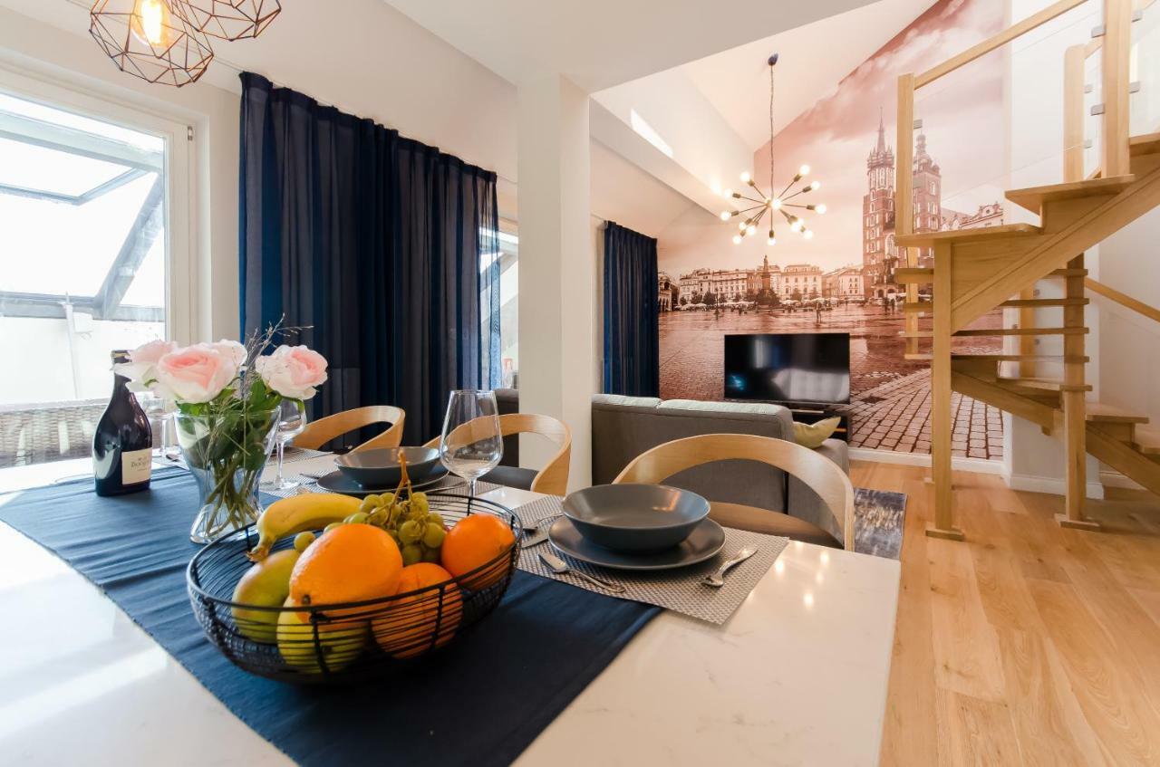 Kazimierz Penthouse With Private Terrace Apartment Krasków Exterior foto