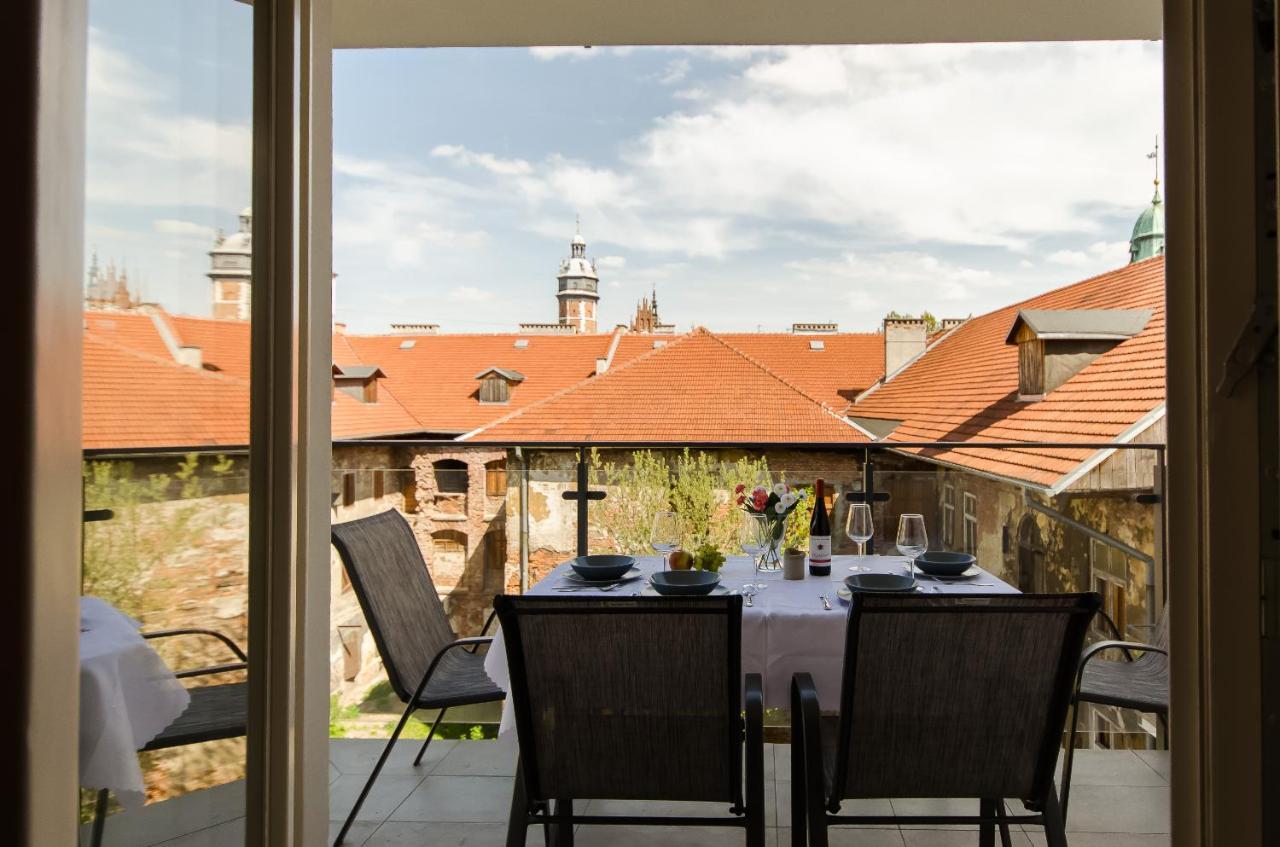 Kazimierz Penthouse With Private Terrace Apartment Krasków Exterior foto